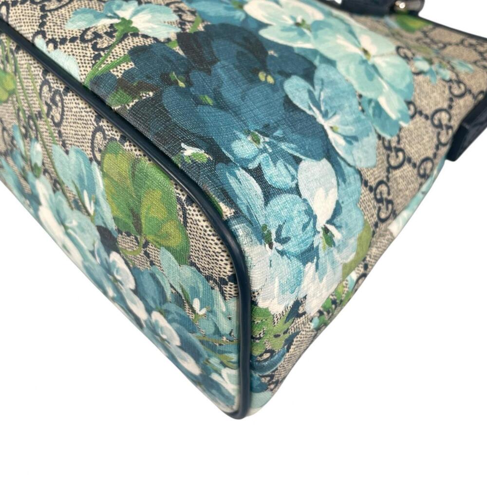 GUCCI GG Blooms 429019 Floral/Botanical Handbag, Canvas, Beige, Women's - Picture 13 of 15